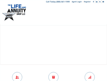 Tablet Screenshot of annuity1.com